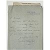Image 1 : British play critic John Clayton signed letter