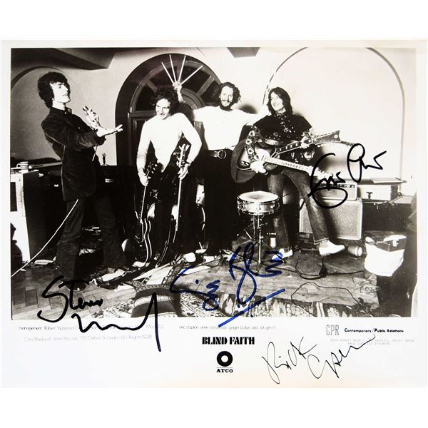 Blind Faith signed photo
