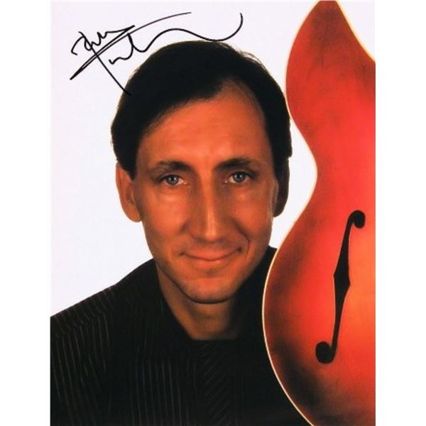 Pete Townshend signed promo photo