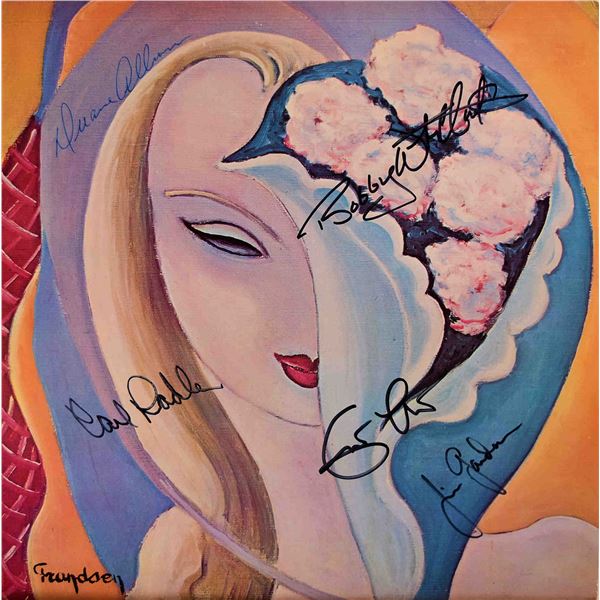 Derek And The Dominos signed Layla album