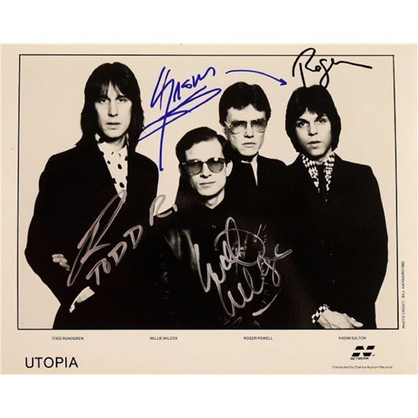 Utopia signed promo photo