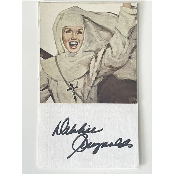 Debbie Reynolds signed photo