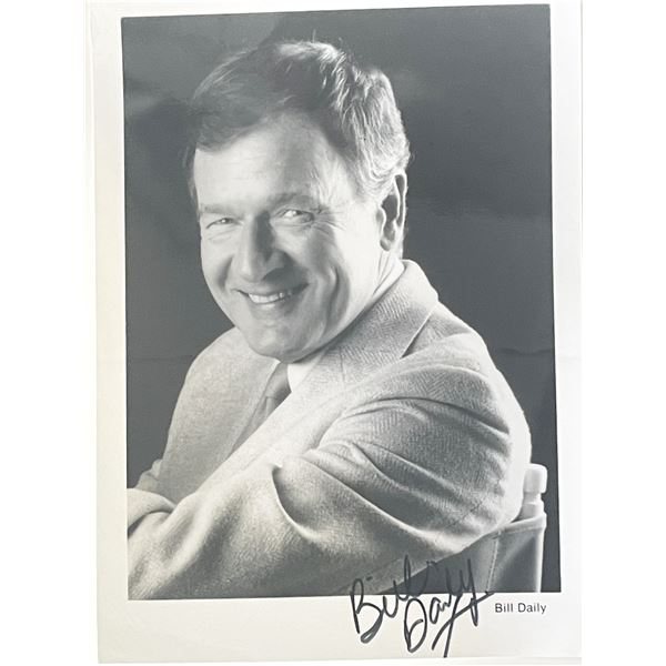Actor Bill Daily signed photo