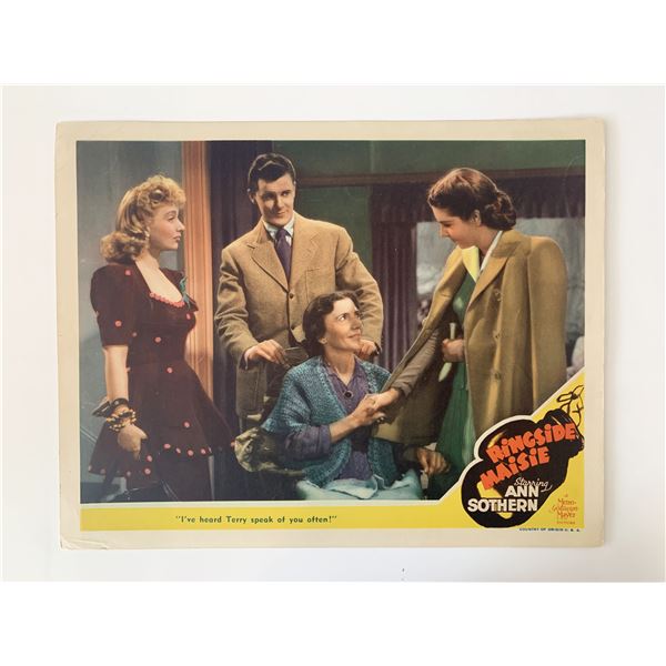 Ringside Maisie original 1941 vintage lobby card