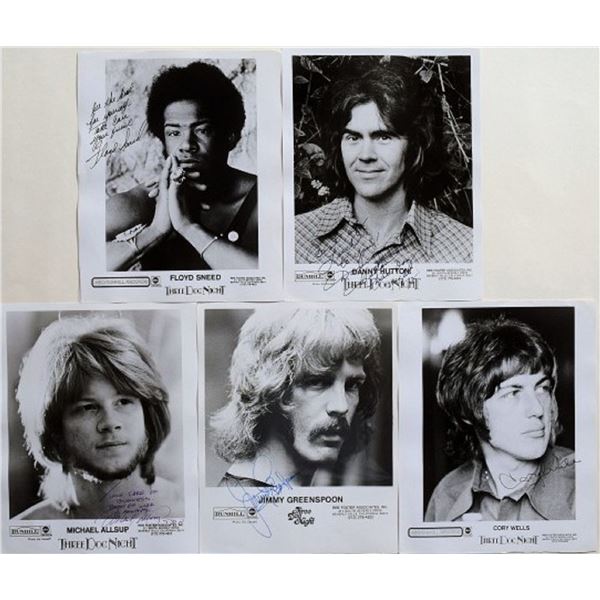 Thompson Twins signed promo photo