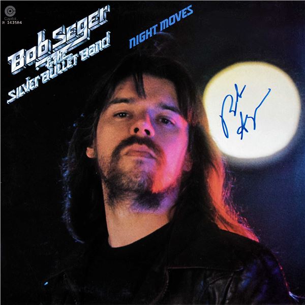 Bob Seger signed Night Moves album