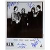 Image 1 : R.E.M. signed promo photo