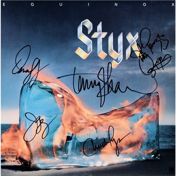 Styx signed Equinox album