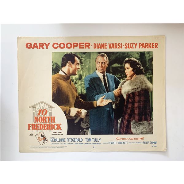 10 North Frederick 1958 vintage lobby card