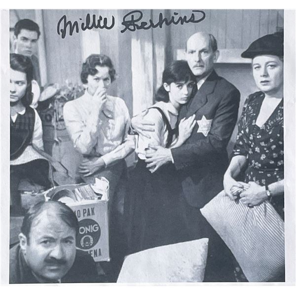 Actress Millie Perkins signed photo