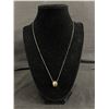 Image 1 : Lovely JB Jenny Bird Chain w/Coffee Bean Design Pendant Necklace