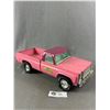 Image 1 : Vintage Nylint Toys Pink Metal Pickup Truck 14" Long Pressed Steel