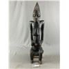 Image 1 : Vintage 21" Tall African Wood Carving