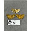 Image 2 : Coral + Shell Butterfly Brooches Nice