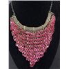 Image 2 : Vintage Silver Bib Necklace