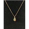 Image 2 : Signed Swarovski Gold Necklace