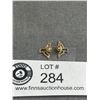 Image 2 : Marked 14k Angel Design Earrings