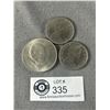 Image 2 : 2 1972 Canada Dollar Coins & 1965 Churchill Coin