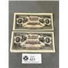 Image 1 : 2 WWII Japanese Invasion Banknotes