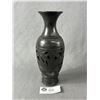 Image 2 : Denzhou Black Clay China Vase. Marked On Bottom. Approx.8.5" H
