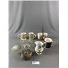 Image 3 : Collectible Glass & Serving ware Lot - Trinket Dishes, Coffee Mugs, Condiment Dish & More