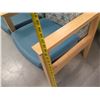 Image 8 : Wooden 3-Seater Guest Chair w/ Padded Seats & Backs 68"L x 24" x 25"H