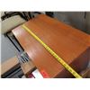 Image 8 : Wooden Cabinet 34" x 20" w/ Misc Supplies: Binders, Organizers, Folders, etc