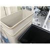 Image 2 : Qty 6 Plastic Waste Receptacles, Misc Sizes
