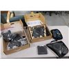 Image 1 : Qty 3 Polycom Sound Station2 Conference Phones w/ Cords, etc
