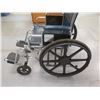 Image 8 : Medline MDS80680G Excel Extra-Wide (22") Seat Wheelchair