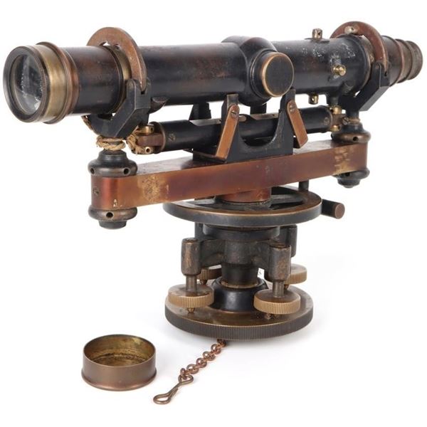 ANTIQUE 1917 CONVERTIBLE LEVEL SURVEYING TOOL