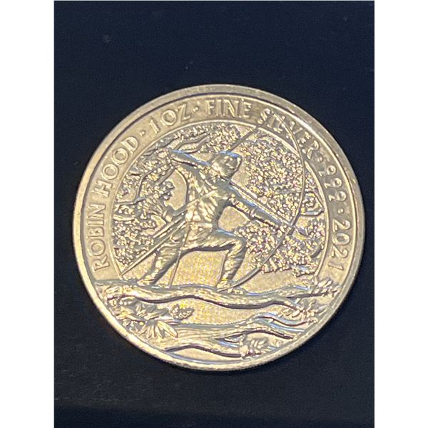 Robin Hood 1 oz fine silver 999 2021