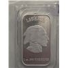 Image 1 : Silver bar 1 oz fine .999 Liberty