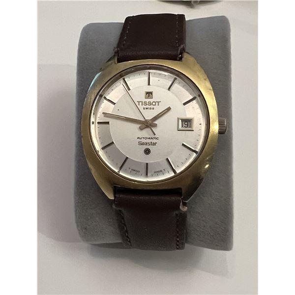 TISSOT SEASTAR AUTOMATIC VINTAGE WATCH  WORKS