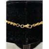 Image 3 : 14k Yellow Gold  8.1 Grams Rosetta Love Knot Necklace Marked & Tested