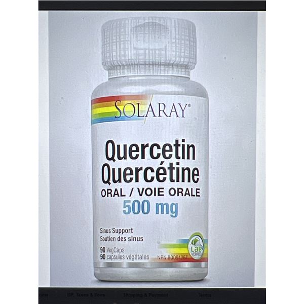 Quercetin 500mg 3 pack NEW