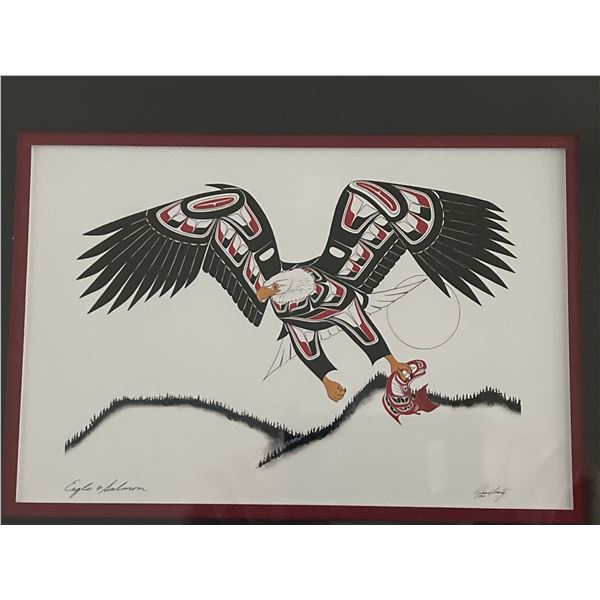 Eagle & Salmon by Richard Shorty