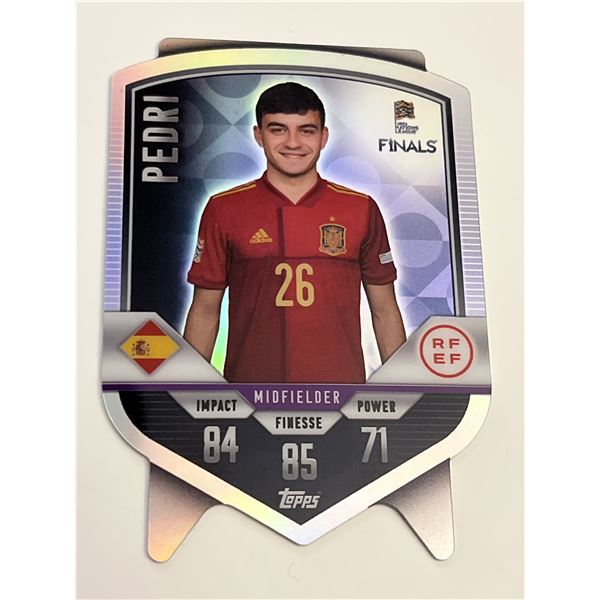 Pedri DC2 Topps card