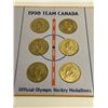 Image 3 : Hockey 1998 Team Canada official Olympic Hockey Medallions