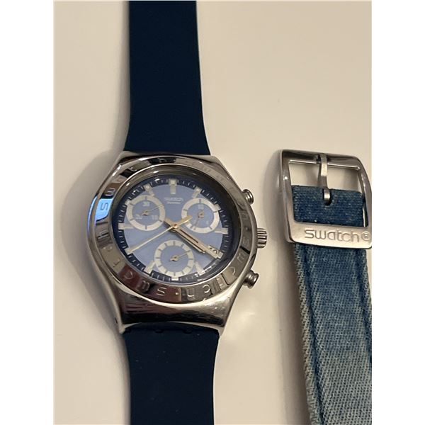 Swatch Irony Chrono Watch  great condition Vintage