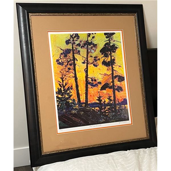 Group of Seven "Pine Trees at Sunset" by Tom Thomson