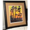 Image 1 : Group of Seven "Pine Trees at Sunset" by Tom Thomson
