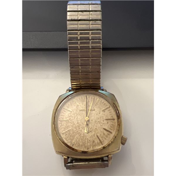 Bulova Accutron 10kt Rolled Gold plate case
