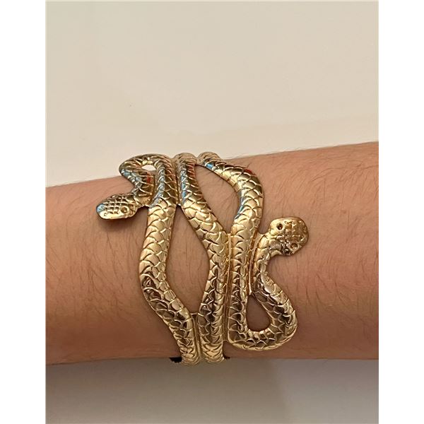  Cleopatra gold colour bracelet