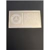 Image 2 : Franklin Mint 1000 Grains .925 Sterling Silver Ingot 1928 Mercedes-Benz