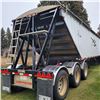 Image 5 : 2013 Lode King tridem grain trailer, 45 ft, 2- compartment, air ride, c/w Michels elec. roll tarp, v