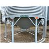 Image 9 : Goebel 5-Ring hopper btm, c/w ladder & opener, double skid, has aeration system, 3500 Bu. Removal by