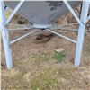 Image 3 : IMPORTANT NOTE: This bin has approx. 1-ring of spoiled grain, Grain Vault 6-Ring hopper btm c/w ladd