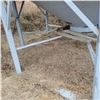 Image 2 : Grain Vault 6-Ring hopper btm c/w ladder & opener, double skid, Small dent on SW top side, 3500 Bu. 
