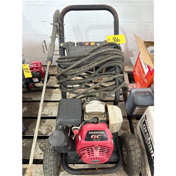 Honda GC190 gas pressure washer